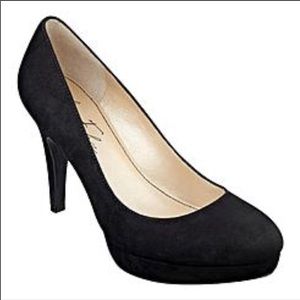 Marc Fisher Black Suede Pumps